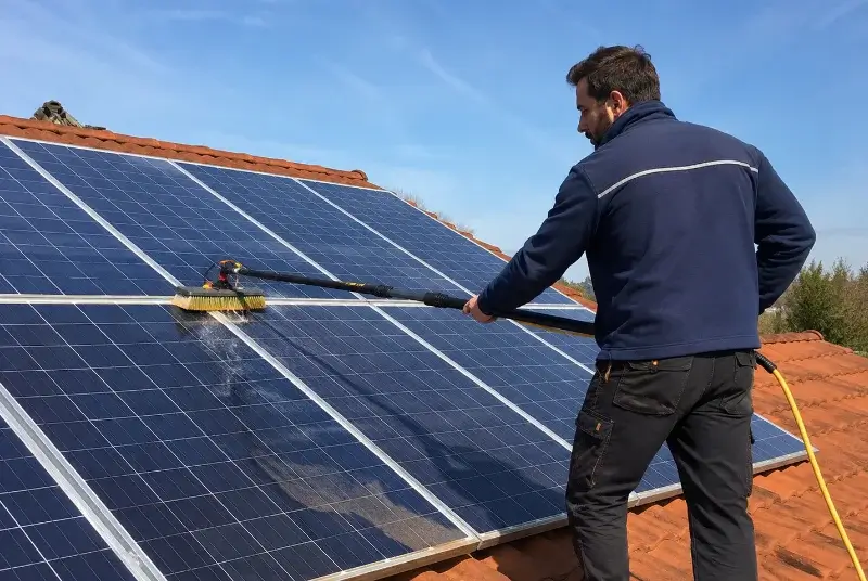 Nettoyage et entretien de panneaux solaires à Azay-sur-Thouet